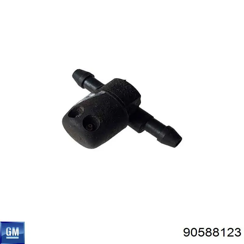 Injetor esquerdo de fluido para lavador de pára-brisas 90588123 General Motors