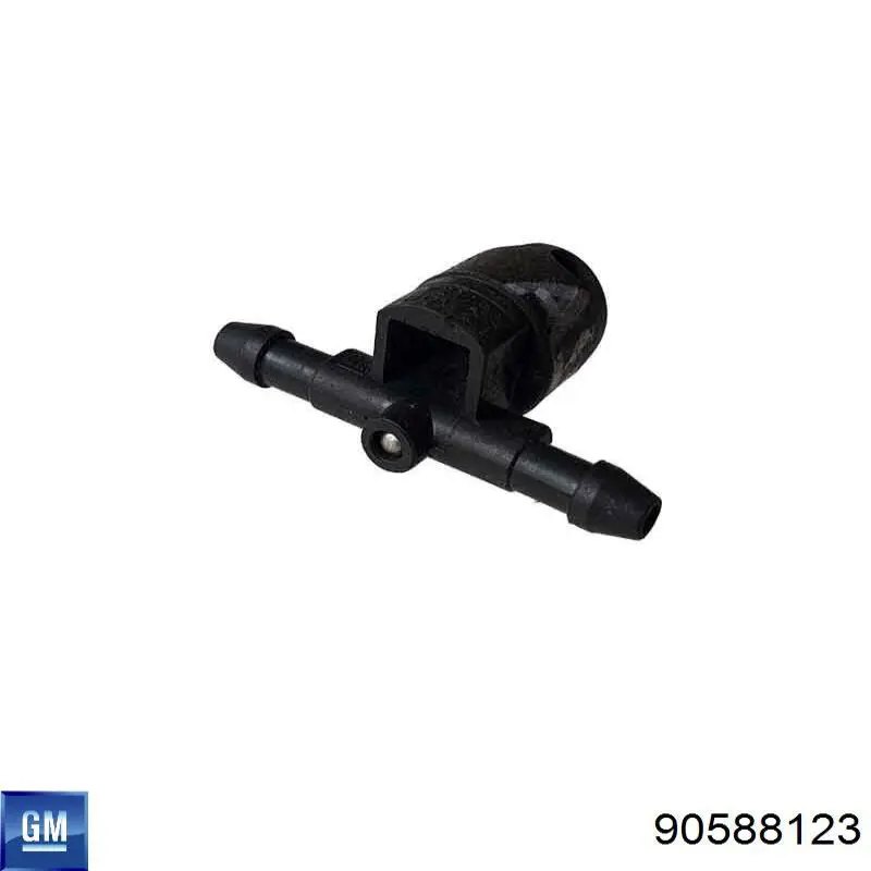 90588123 General Motors Injetor esquerdo de fluido para lavador de pára-brisas