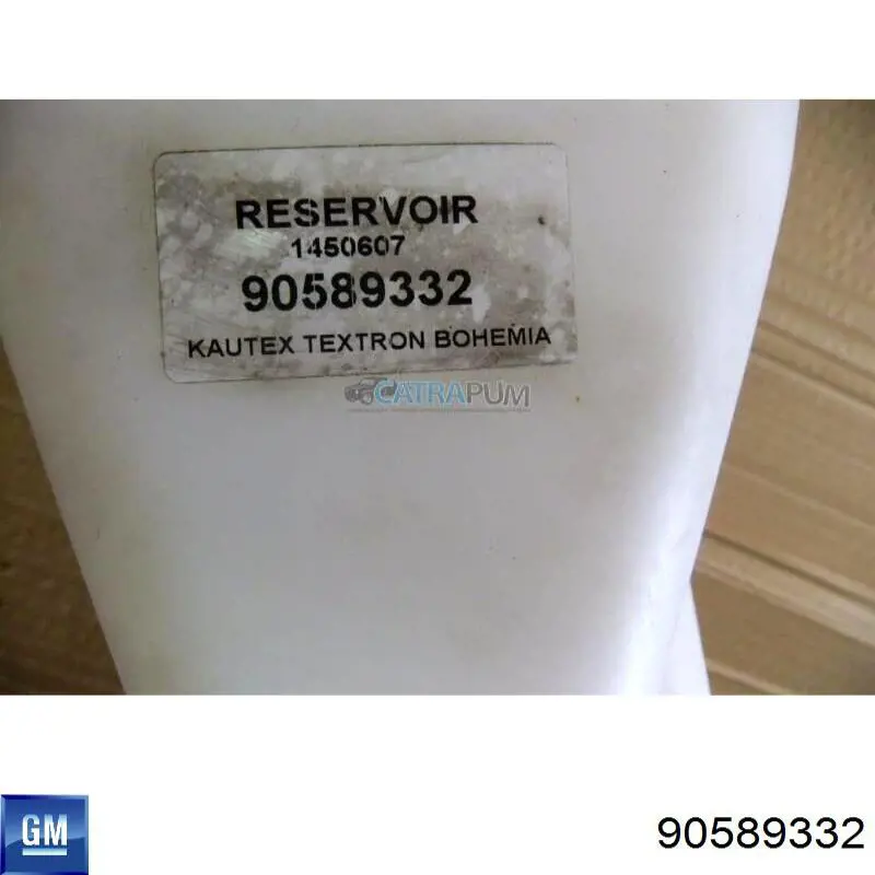 Compre 90589332 General Motors Tanque de fluido para lavador de vidro