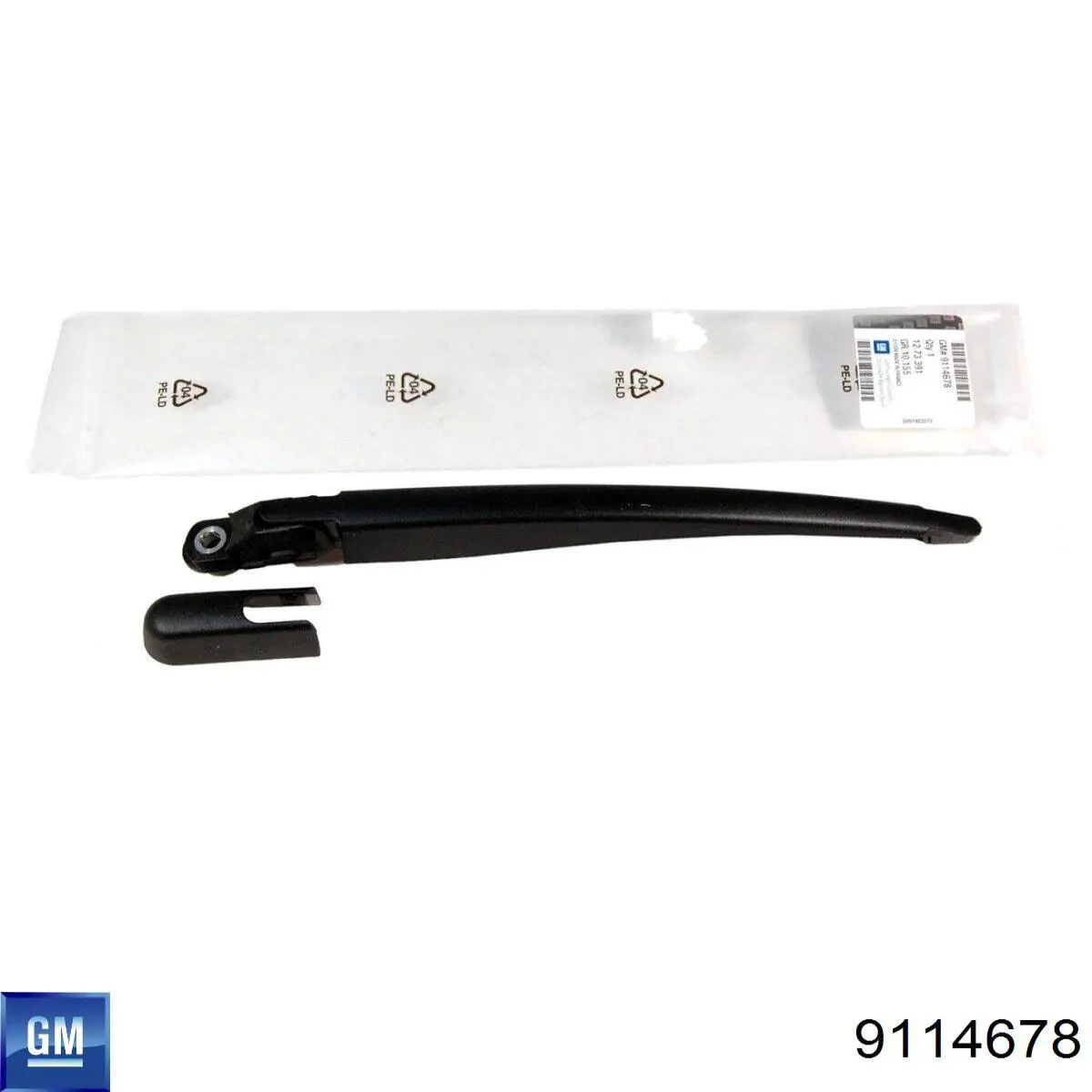 Braço de limpa-pára-brisas de vidro traseiro General Motors 9114678 preço, a partir de 9,13 USD