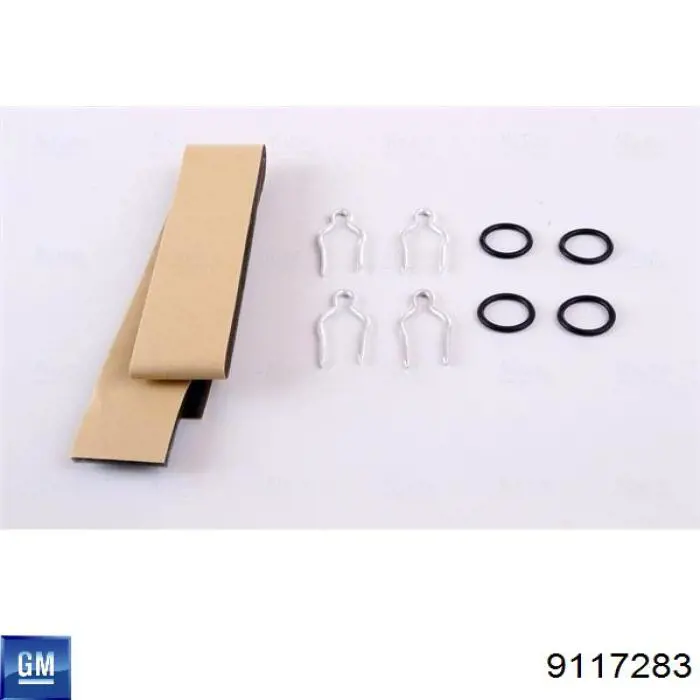 9117283 General Motors Radiador de forno (de aquecedor)