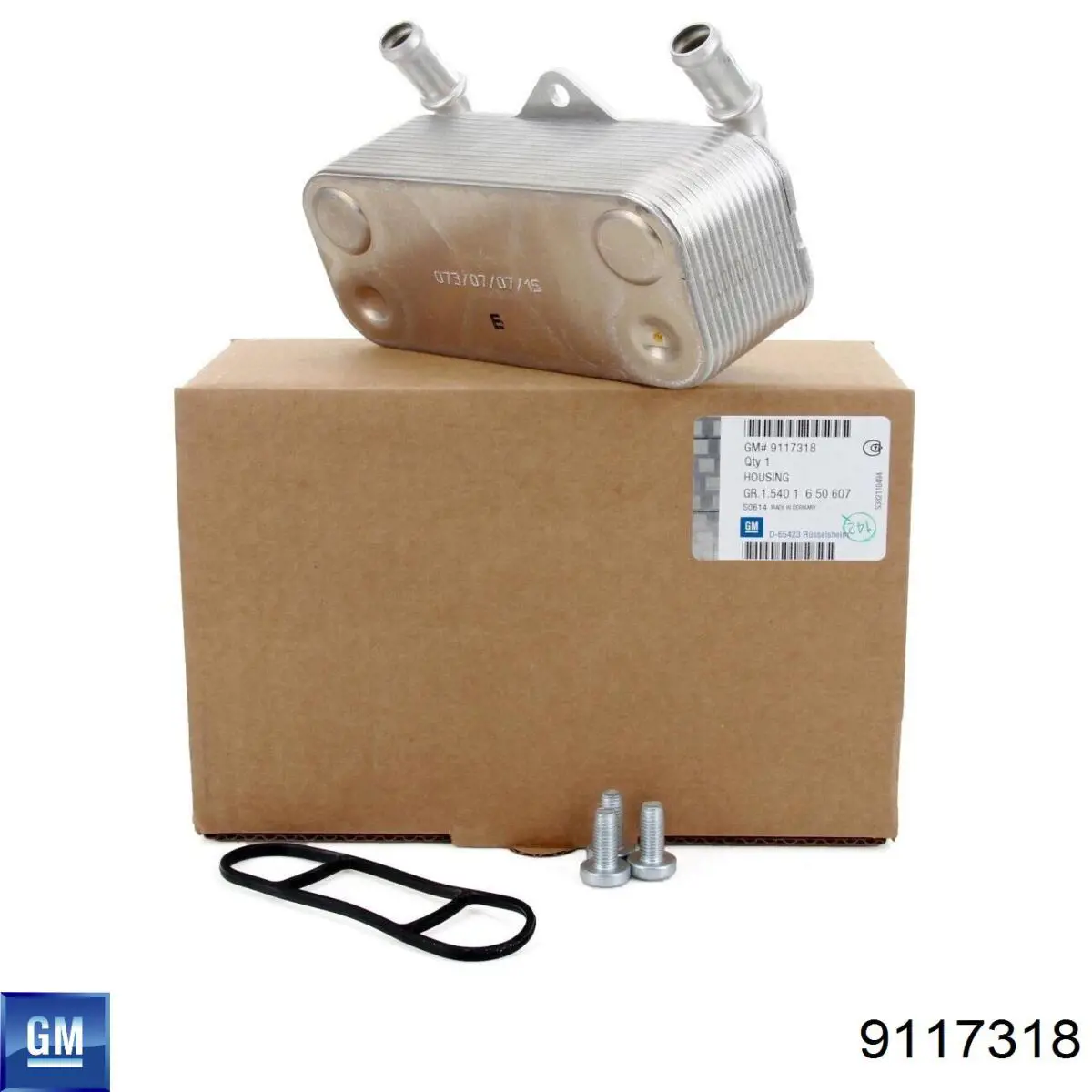 9117318 General Motors Radiador de óleo