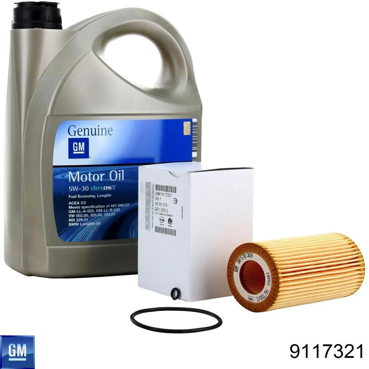 Compre 9117321 General Motors Filtro de óleo