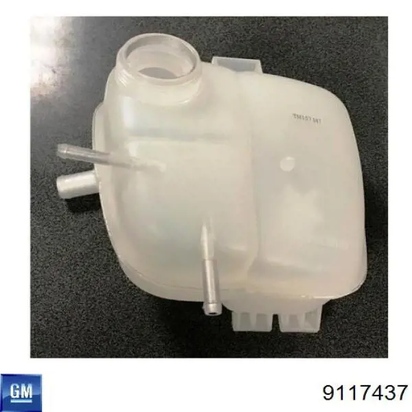 9117437 General Motors Tanque de expansão do sistema de esfriamento