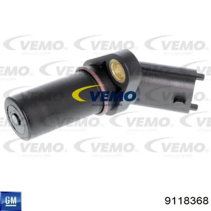 Sensor de posição (de revoluções) de cambota 9118368 General Motors