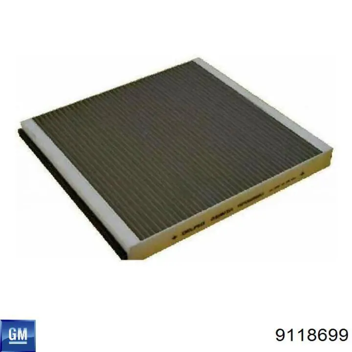 Filtro de salão 9118699 General Motors