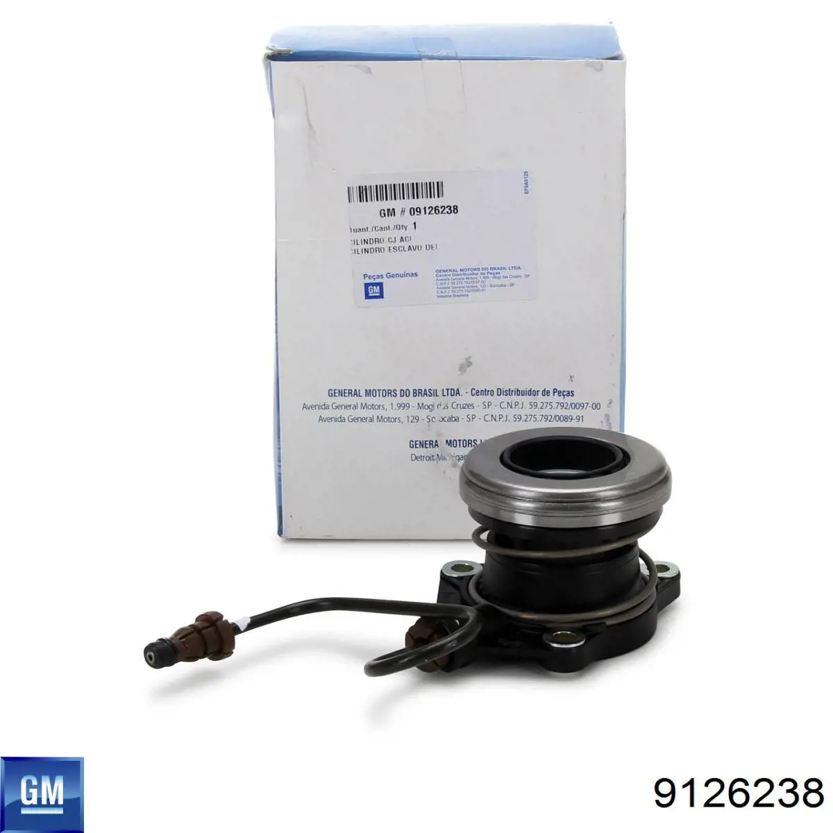 Compre 9126238 General Motors Cilindro de trabalho de embraiagem montado com rolamento de desengate