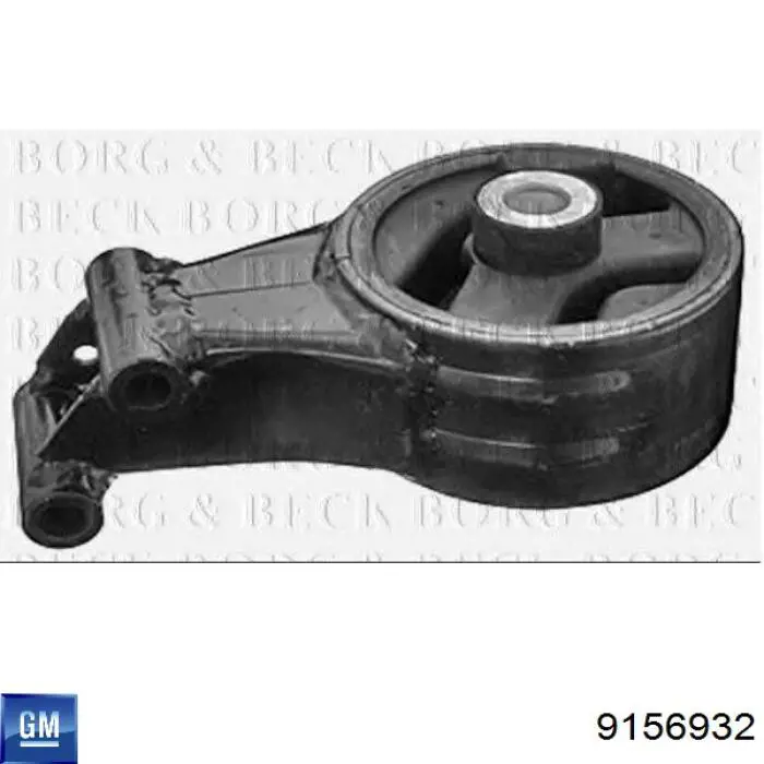 9156932 General Motors Coxim (suporte) traseiro de motor