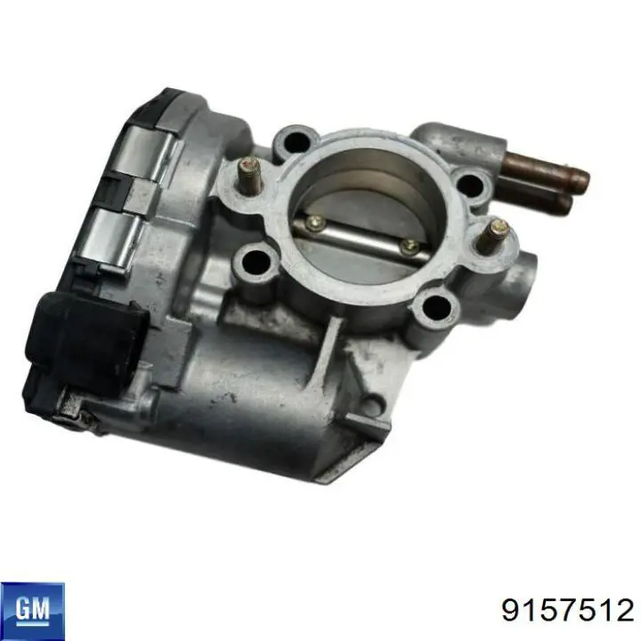 0280151076 Opel Válvula de borboleta montada