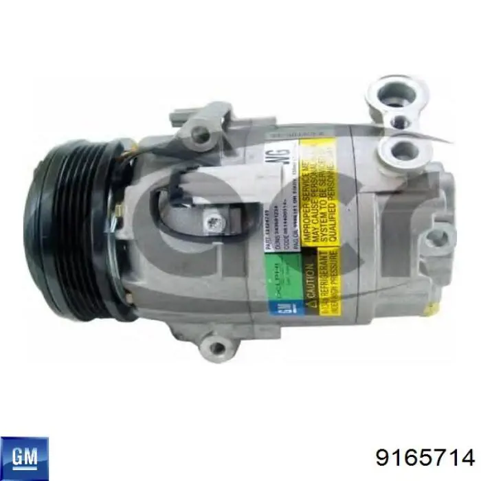 Compressor de aparelho de ar condicionado General Motors 9165714 preço, a partir de 313,38 USD