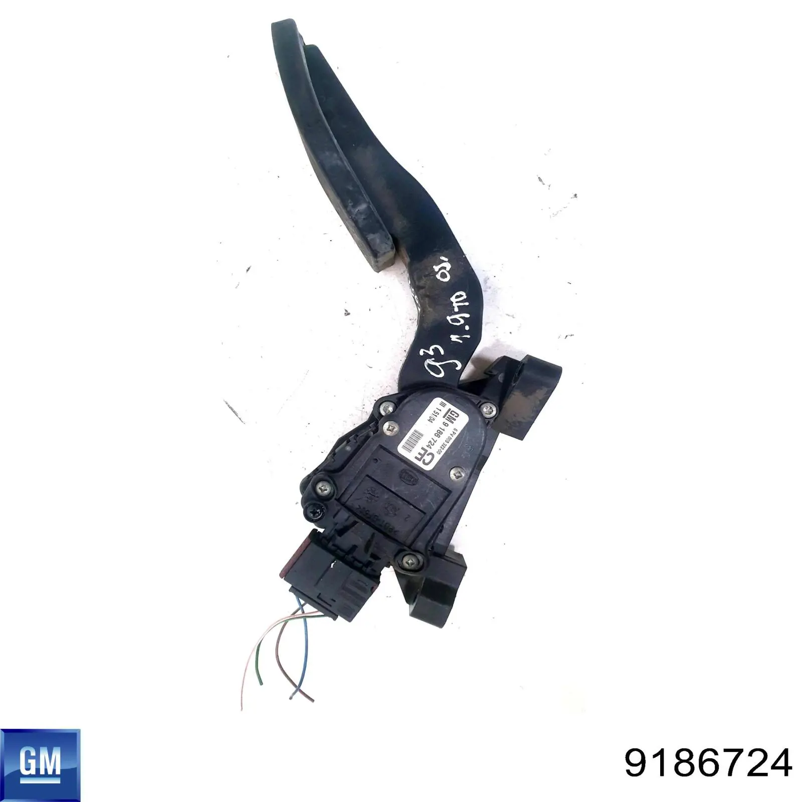 9186724 General Motors Pedal de gás (de acelerador)