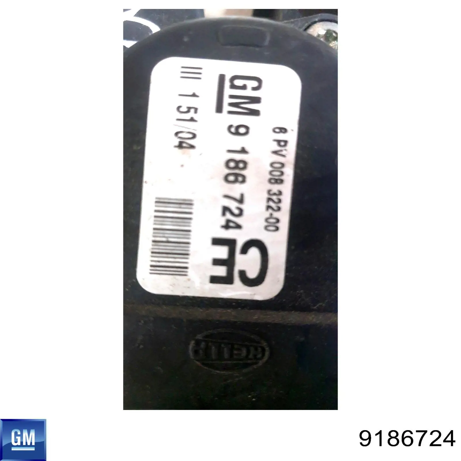 Compre 9186724 General Motors Pedal de gás (de acelerador)