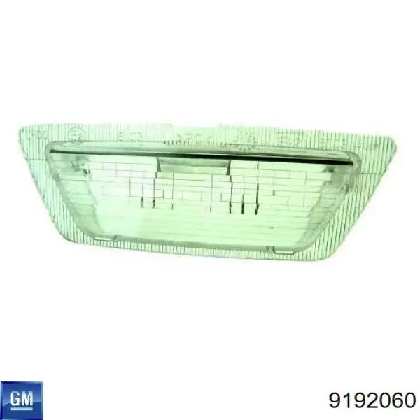 9192060 General Motors Lanterna da luz de fundo de matrícula traseira