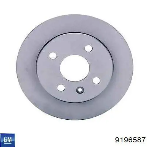 Compre 9196587 General Motors Disco do freio traseiro