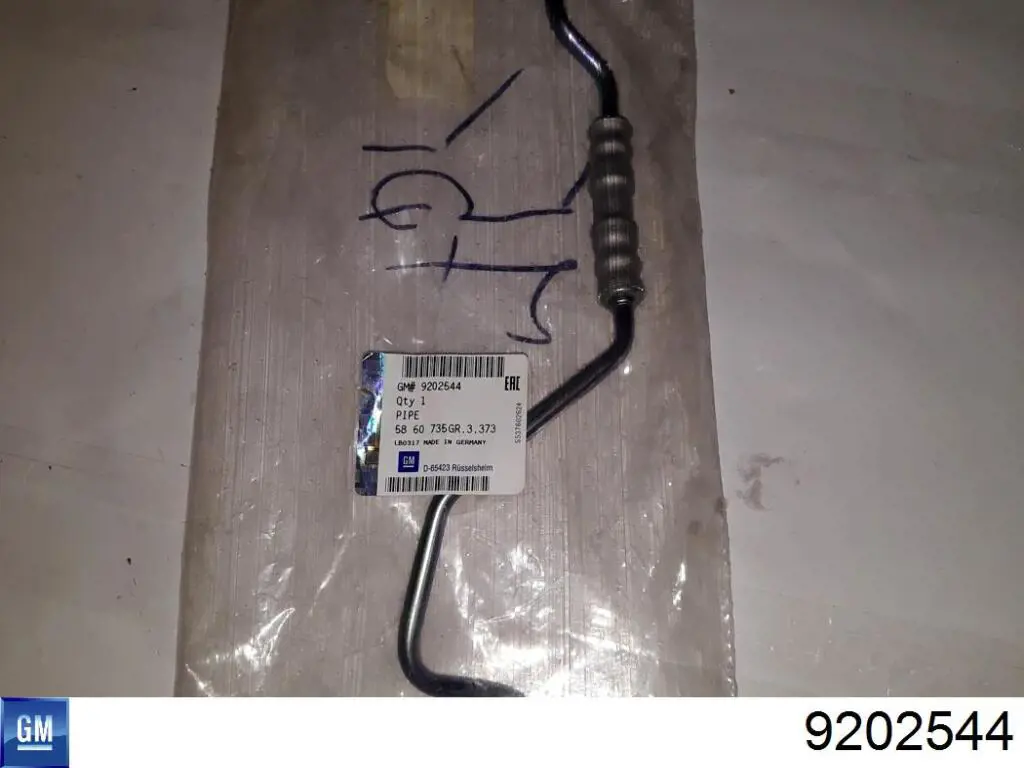 Tubo (mangueira) de fornecimento de óleo de turbina Opel 5860735 preço, a partir de 44,13 USD