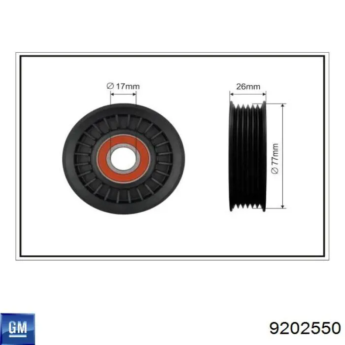 Reguladora de tensão da correia de transmissão General Motors 9202550 preço, a partir de 66,66 USD