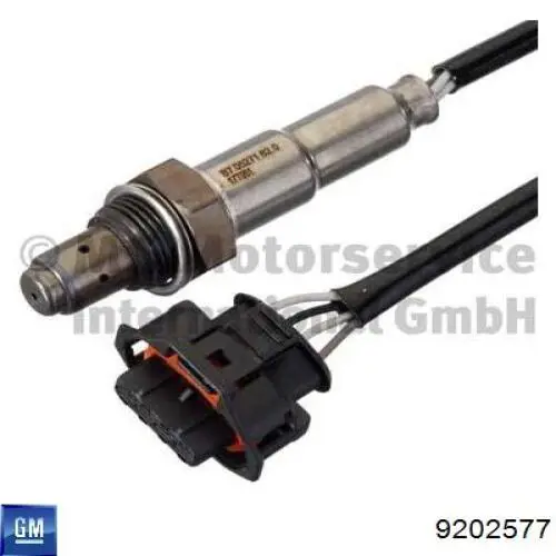 Sonda lambda, sensor de oxigênio 9202577 General Motors