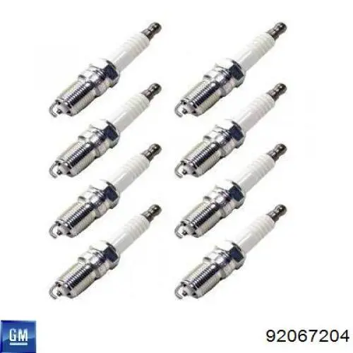 Vela de ignição 92067204 General Motors