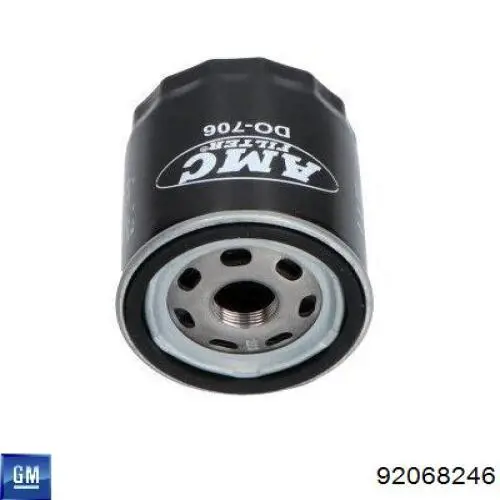 Compre 92068246 General Motors Filtro de óleo