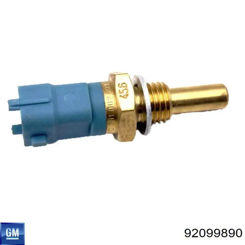 92099890 General Motors Sensor de temperatura do fluido de esfriamento