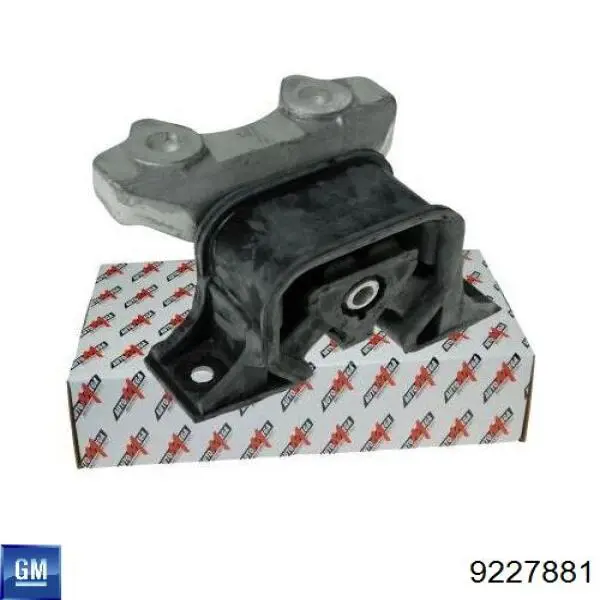 Coxim (suporte) direito de motor 9227881 General Motors