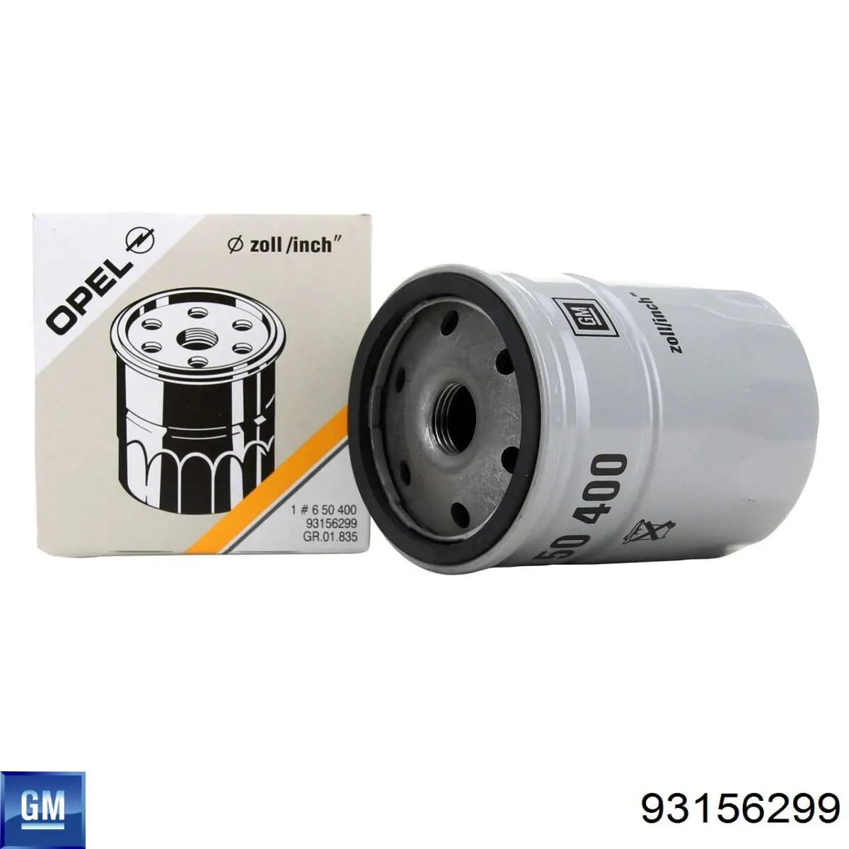 93156299 General Motors Filtro de óleo
