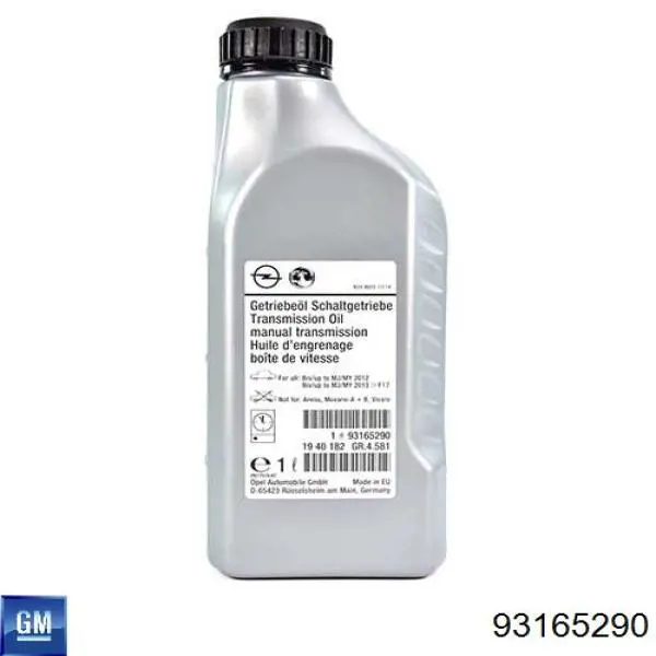 Óleo de transmissão General Motors 93165290 preço, a partir de 43,17 USD