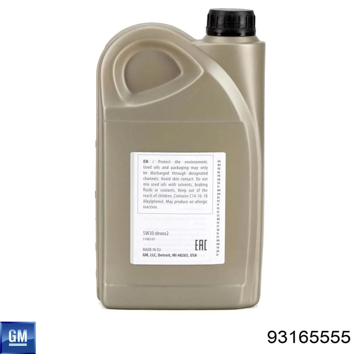 Óleo para motor General Motors 93165555 preço, a partir de 28,11 USD