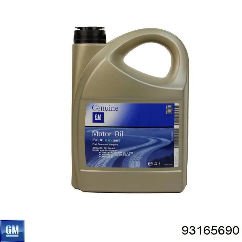 Óleo para motor 93165690 General Motors