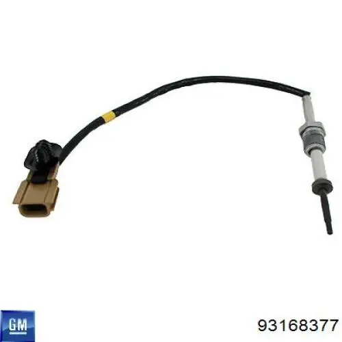 Sensor de temperatura dos gases de escape (GE), antes de turbina Peugeot/Citroen 93168377