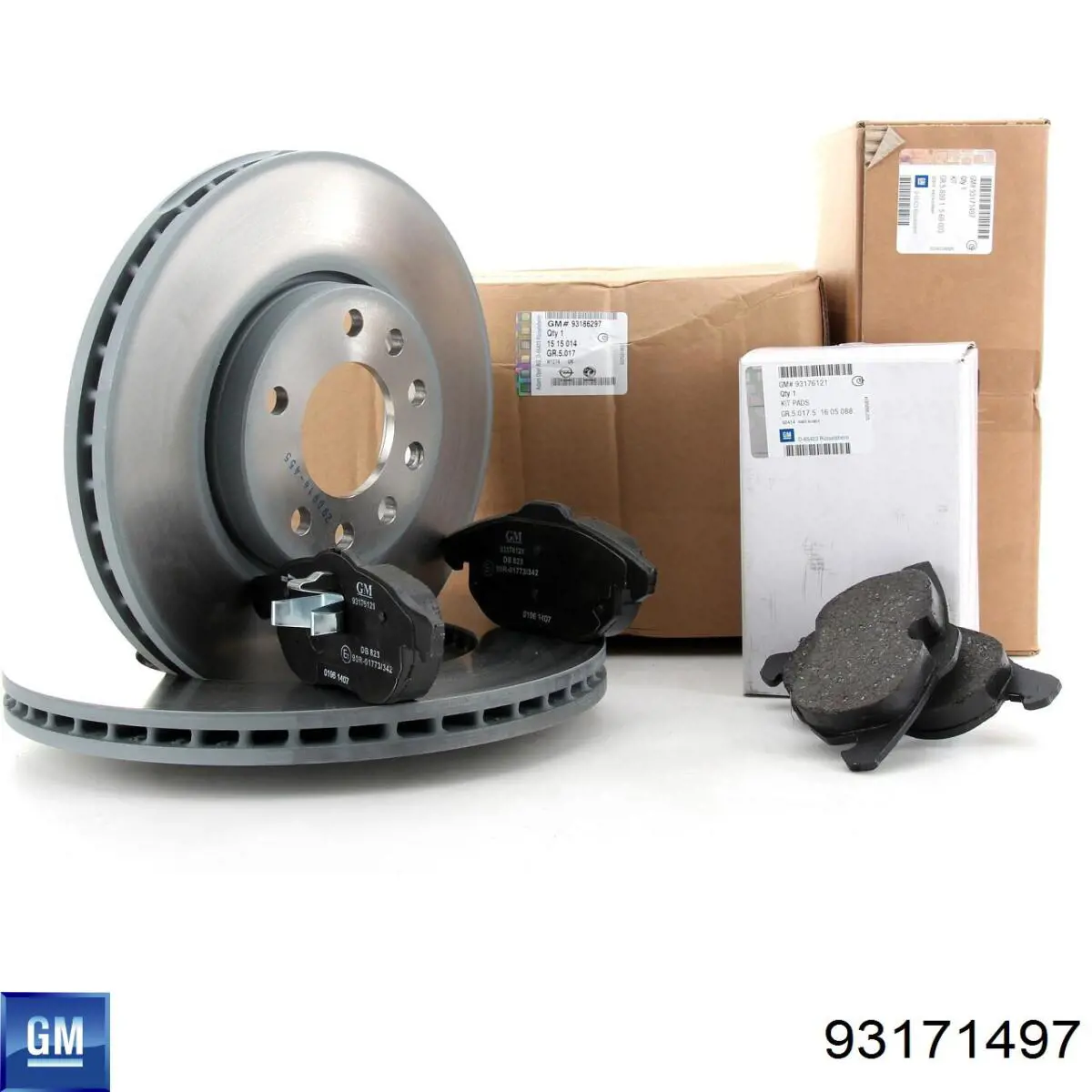 Compre 93171497 General Motors Disco do freio dianteiro