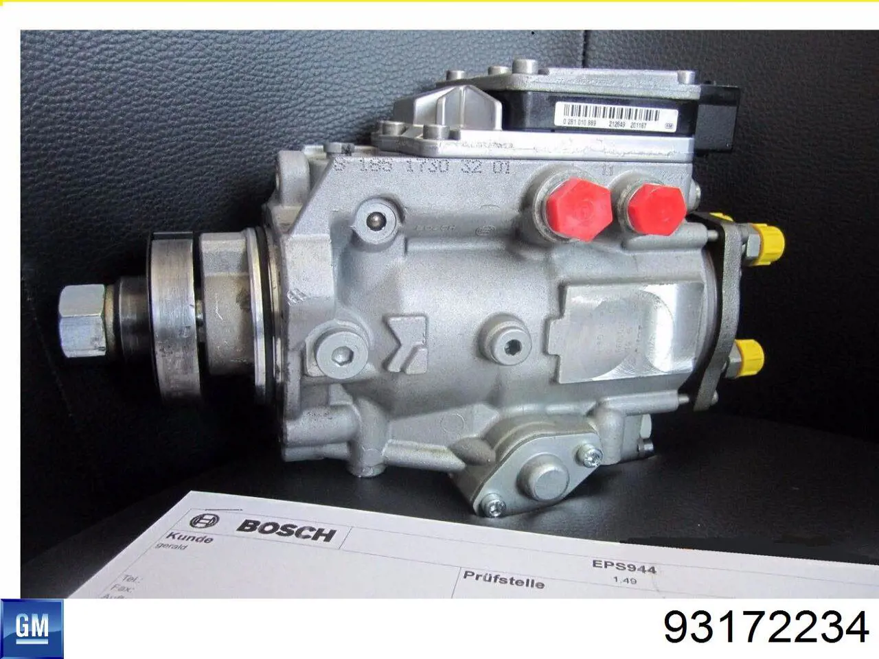 5819047 Opel Bomba de combustível de pressão alta