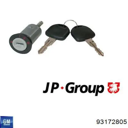 93172805 General Motors Trinco de fecho de ignição