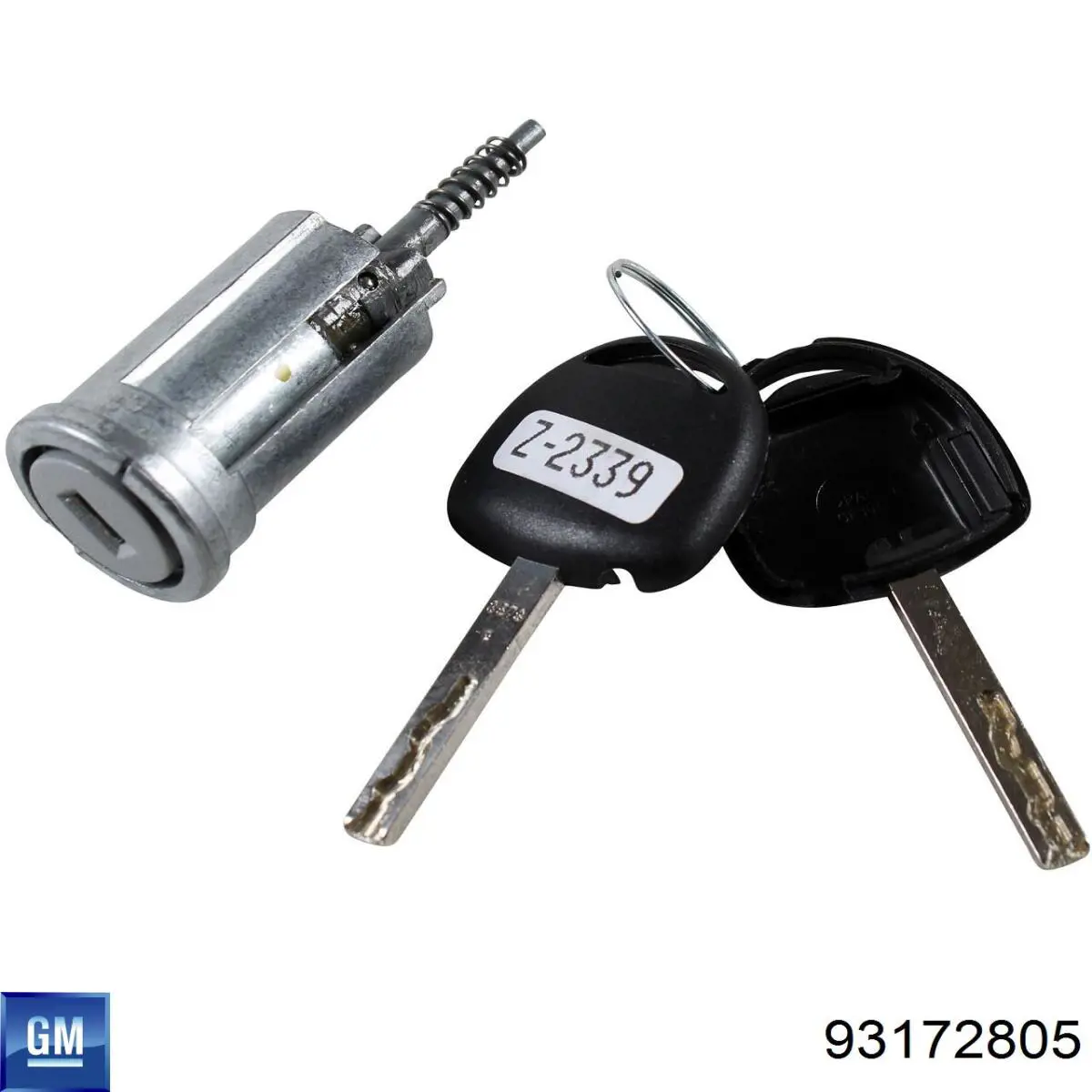 Trinco de fecho de ignição 93172805 General Motors