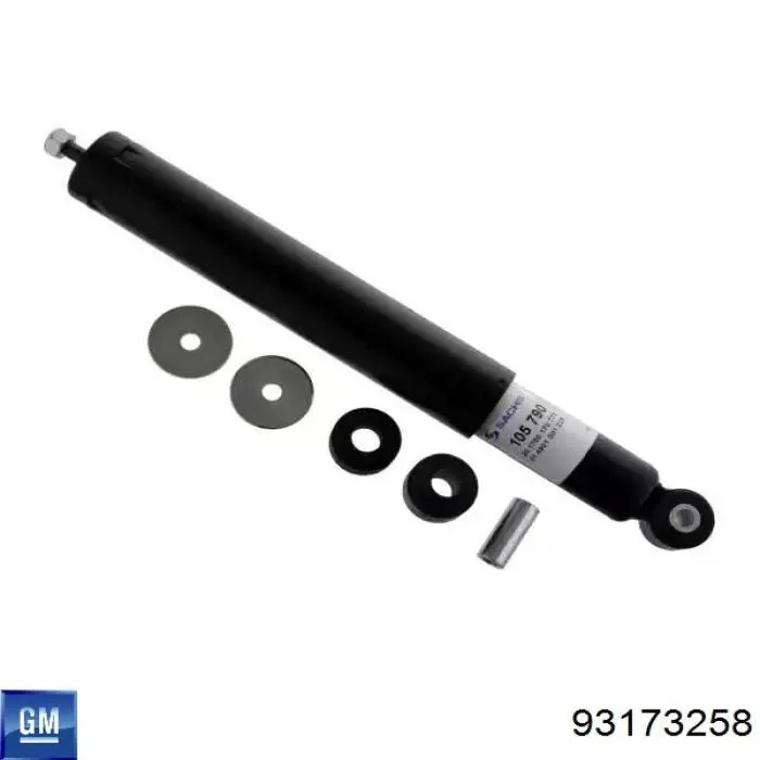 Amortecedor traseiro 93173258 General Motors