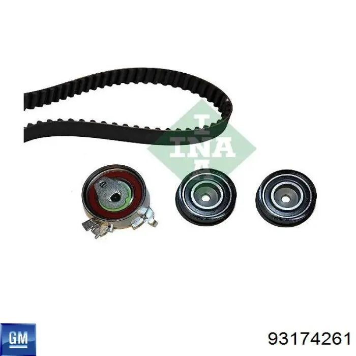 Compre 93174261 General Motors Correia do mecanismo de distribuição de gás, kit