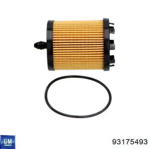 Compre 93175493 General Motors Filtro de óleo