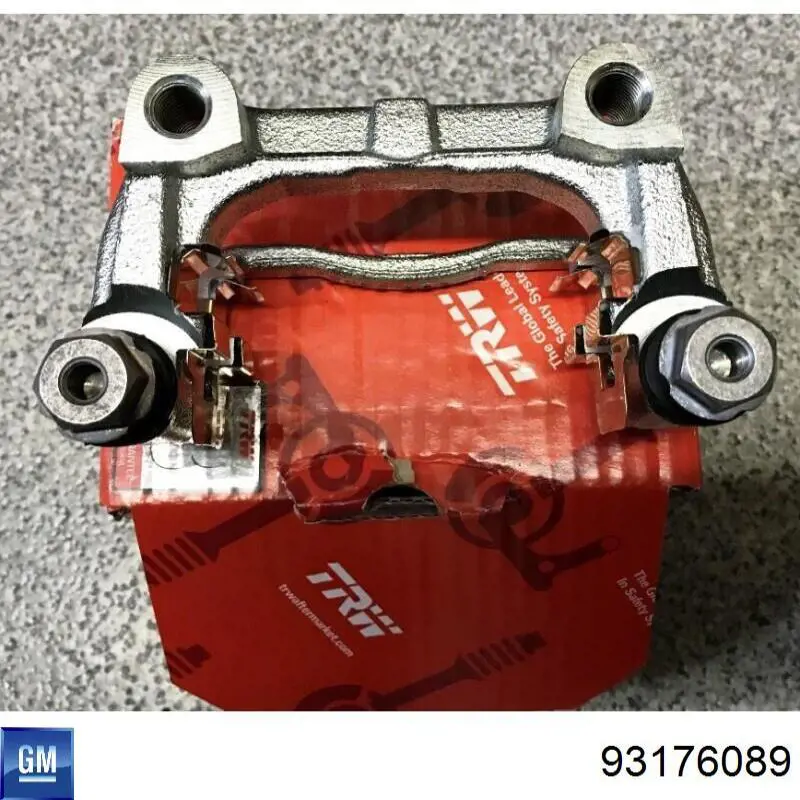93176089 General Motors Braçadeira do freio de suporte traseiro