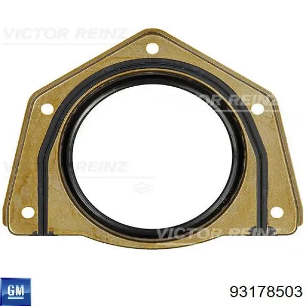93178503 General Motors Vedação traseira de cambota de motor