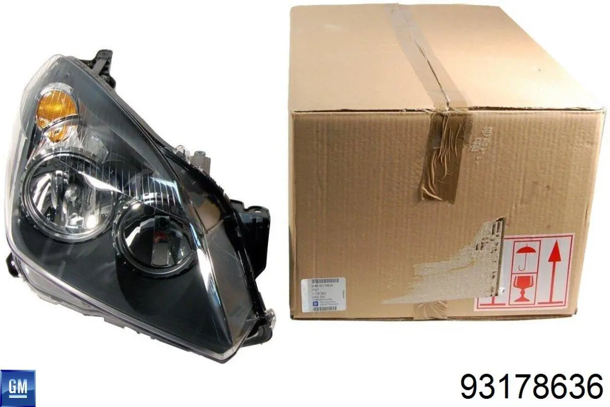 Compre 93178636 General Motors Luz direita