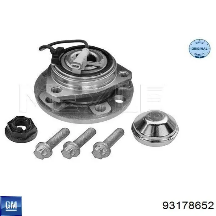 Compre 93178652 General Motors Cubo dianteiro