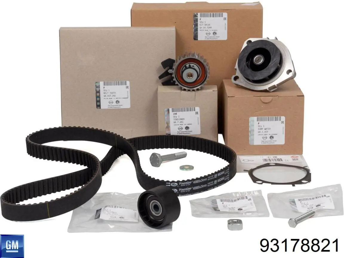 Engrenagem de cadeia da roda dentada de acionamento de cambota de motor General Motors 93178821 preço, a partir de 36,32 USD