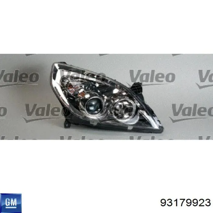 93179923 General Motors Luz direita