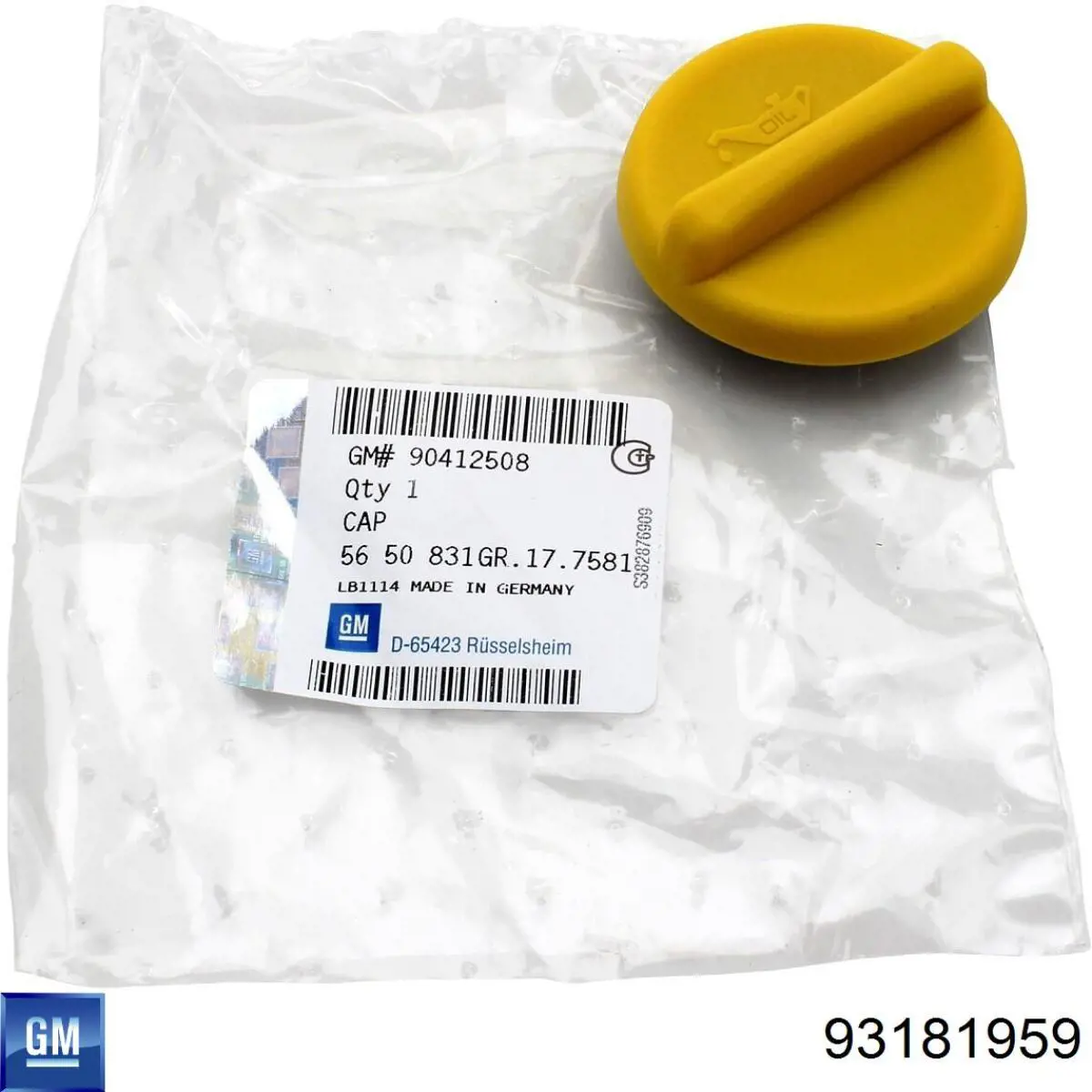 Compre 93181959 General Motors Kit de reparação da bomba de óleo