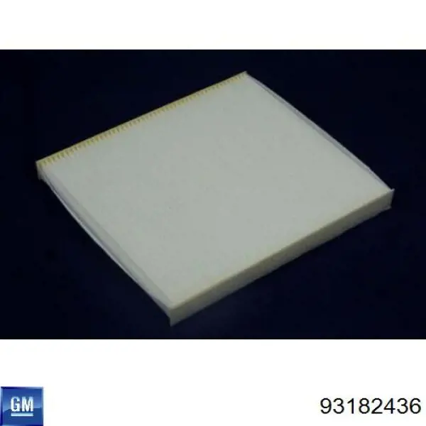 Filtro de salão General Motors 93182436 preço, a partir de 6,76 USD