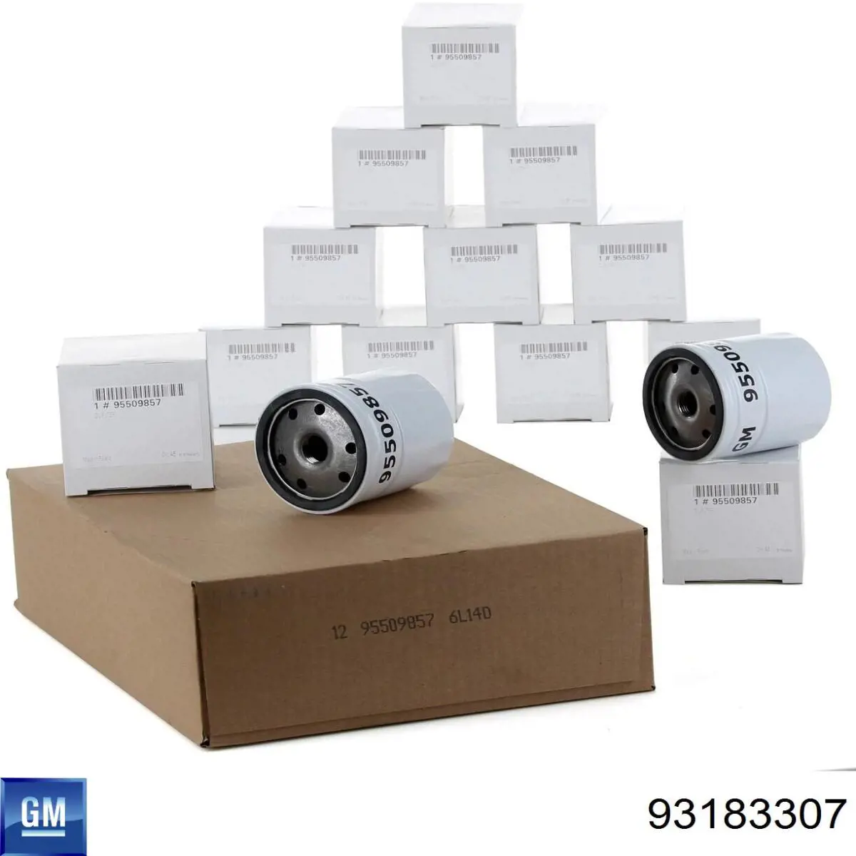 Compre 93183307 General Motors Tanque de expansão do sistema de esfriamento