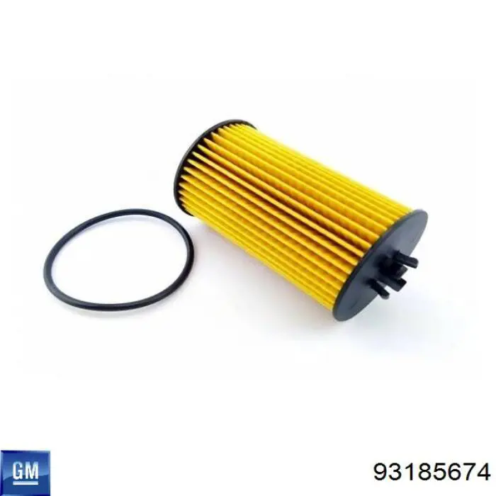 Filtro de óleo General Motors 93185674 preço, a partir de 6,57 USD