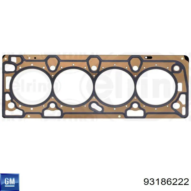 Vedante de cabeça de motor (CBC) General Motors 93186222 preço, a partir de 44,55 USD