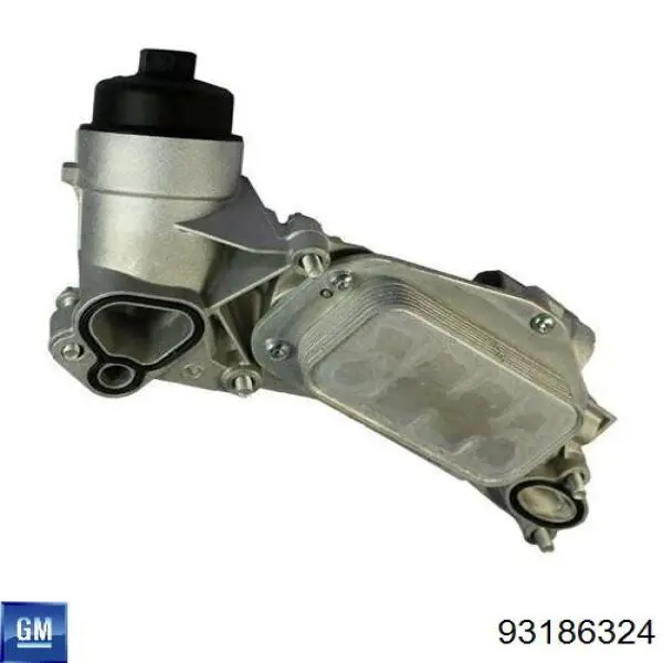 Compre 93186324 General Motors Caixa do filtro de óleo