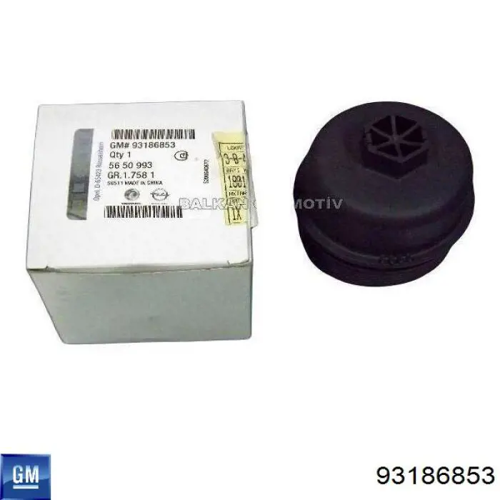 93186853 General Motors Tampa do filtro de óleo